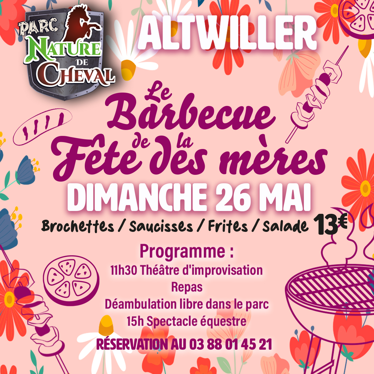 Le Barbecue de la Fête des Mères
